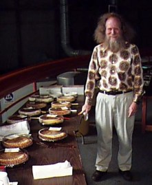 Larry Shaw, "King of Pi" and originator of Pi(e) day.
